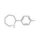 2-(4-Fluorophenyl)azepane (CAS 3466-82-8) - chemical structure image