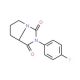 2-(4-fluorophenyl)-hexahydro-1H-pyrrolo[1,2-a]imidazolidine-1,3-dione - chemical structure image