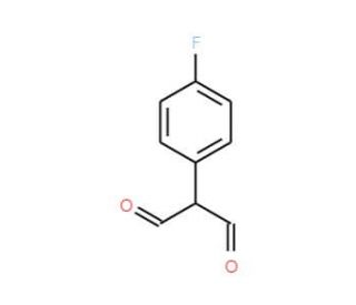 2-(4-Fluorophenyl)malondialdehyde (CAS 493036-47-8) - chemical structure image