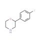 2-(4-fluorophenyl)morpholine - chemical structure image