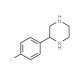 2-(4-Fluorophenyl)piperazine (CAS 65709-33-3) - chemical structure image