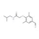2-(4-formyl-2,6-dimethylphenoxy)-N-isobutylacetamide - chemical structure image