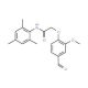 2-(4-Formyl-2-methoxy-phenoxy)-N-(2,4,6-trimethyl-phenyl)-acetamide - chemical structure image