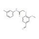 2-(4-Formyl-2-methoxy-phenoxy)-N-p-tolyl-acetamide - chemical structure image