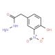 2-(4-Hydroxy-3-nitrophenyl)acetohydrazide - chemical structure image