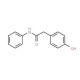 2-(4-Hydroxy-phenyl)-N-phenyl-acetamide (CAS 131179-71-0) - chemical structure image
