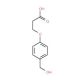 2-(4-Hydroxymethyl-phenoxy)-propionic acid - chemical structure image
