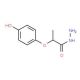 2-(4-Hydroxyphenoxy)propionic acid hydrazide - chemical structure image