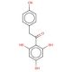 2-(4-Hydroxyphenyl)-1-(2,4,6-trihydroxyphenyl)ethanone (CAS 15485-65-1) - chemical structure image