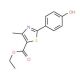 2-(4-Hydroxyphenyl)-4-methyl-thiazole-5-carboxylic acid ethyl ester - chemical structure image