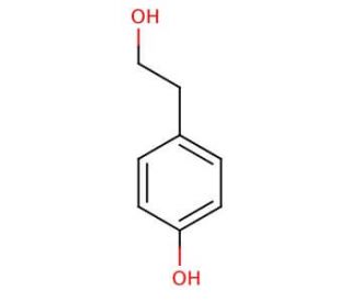 2-(4-Hydroxyphenyl)ethanol (CAS 501-94-0) - chemical structure image