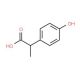 2-(4-Hydroxyphenyl)propionic acid (CAS 938-96-5) - chemical structure image