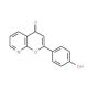 2-(4-Hydroxyphenyl)-pyrano[2,3-b]pyridin-4-one (CAS 884500-72-5) - chemical structure image