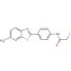 2-[4-(Iodoacetamido)phenyl]-6-methylbenzothiazole (CAS 87992-62-9) - chemical structure image