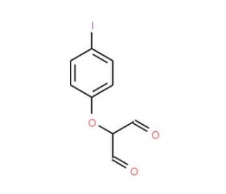 2-(4-Iodophenoxy)malondialdehyde - chemical structure image