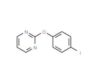 2-(4-Iodophenoxy)pyrimidine (CAS 330792-86-4) - chemical structure image
