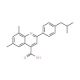 2-(4-Isobutylphenyl)-6,8-dimethylquinoline-4-carboxylic acid - chemical structure image
