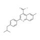 2-(4-isobutylphenyl)-6-methylquinoline-4-carbonyl chloride - chemical structure image