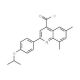 2-(4-isopropoxyphenyl)-6,8-dimethylquinoline-4-carbonyl chloride - chemical structure image