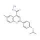 2-(4-Isopropoxyphenyl)-6-methylquinoline-4-carbohydrazide - chemical structure image