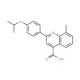 2-(4-Isopropoxyphenyl)-8-methylquinoline-4-carboxylic acid - chemical structure image