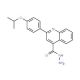 2-(4-Isopropoxyphenyl)quinoline-4-carbohydrazide - chemical structure image