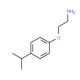 2-(4-Isopropyl-phenoxy)-ethylamine - chemical structure image