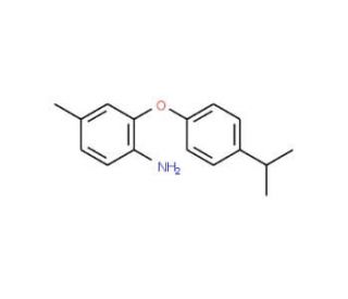 2-(4-Isopropylphenoxy)-4-methylaniline - chemical structure image