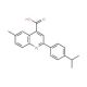 2-(4-Isopropylphenyl)-6-methylquinoline-4-carboxylic acid - chemical structure image