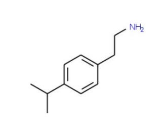 2-(4-isopropylphenyl)ethanamine (CAS 84558-03-2) - chemical structure image