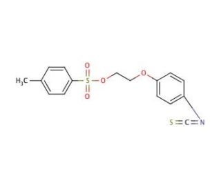 2-(4-Isothiocyanatophenoxy)ethyl tosylate (CAS 155863-33-5) - chemical structure image