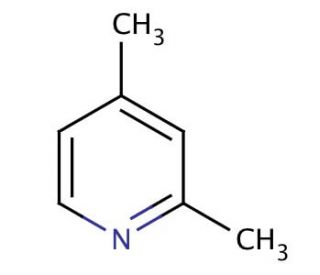 2,4-Lutidine (CAS 108-47-4) - chemical structure image