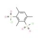 2,4-Mesitylenedisulfonyl Dichloride (CAS 68985-08-0) - chemical structure image