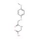 [2-(4-Methoxy-phenoxy)-acetylamino]-acetic acid - chemical structure image