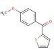 2-(4-Methoxybenzoyl)thiophene (CAS 4160-63-8) - chemical structure image