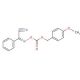2-(4-Methoxybenzyloxycarbonyloxyimino)-2-phenylacetonitrile (CAS 59577-32-1) - chemical structure image