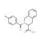 2-(4-Methyl-benzoyl)-1,2,3,4-tetrahydro-isoquinoline-3-carboxylic acid - chemical structure image