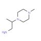2-(4-Methyl-piperazin-1-yl)-propylamine (CAS 70717-54-3) - chemical structure image