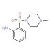 2-(4-Methyl-piperazine-1-sulfonyl)-phenylamine - chemical structure image