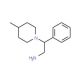 2-(4-Methyl-piperidin-1-yl)-2-phenyl-ethylamine - chemical structure image