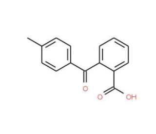 2-(4-Methylbenzoyl)benzoic acid (CAS 85-55-2) - chemical structure image