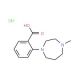 2-(4-Methylhomopiperazin-1-yl)benzoic acid hydrochloride hemihydrate (CAS 921938-77-4) - chemical structure image