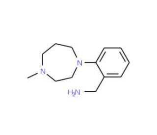 2-(4-Methylperhydro-1,4-diazepin-1-yl)benzylamine (CAS 915707-56-1) - chemical structure image