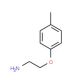 2-(4-methylphenoxy)ethanamine (CAS 26583-58-4) - chemical structure image