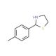 2-(4-Methylphenyl)-1,3-thiazolane (CAS 67086-82-2) - chemical structure image