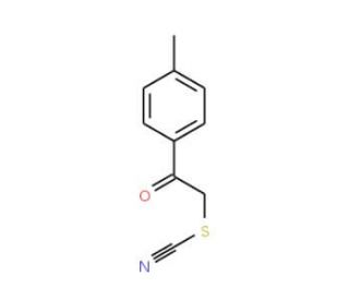 2-(4-Methylphenyl)-2-oxoethyl thiocyanate (CAS 6097-27-4) - chemical structure image