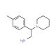 2-(4-Methylphenyl)-2-piperidin-1-ylethanamine - chemical structure image