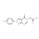 [2-(4-Methylphenyl)-4-oxo-2,4-dihydro-5H-pyrazolo[3,4-d]pyrimidin-5-yl]acetic acid - chemical structure image