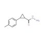 2-(4-Methylphenyl)cyclopropanecarbohydrazide (CAS 438219-20-6) - chemical structure image