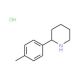 2-(4-Methylphenyl)piperidine hydrochloride - chemical structure image